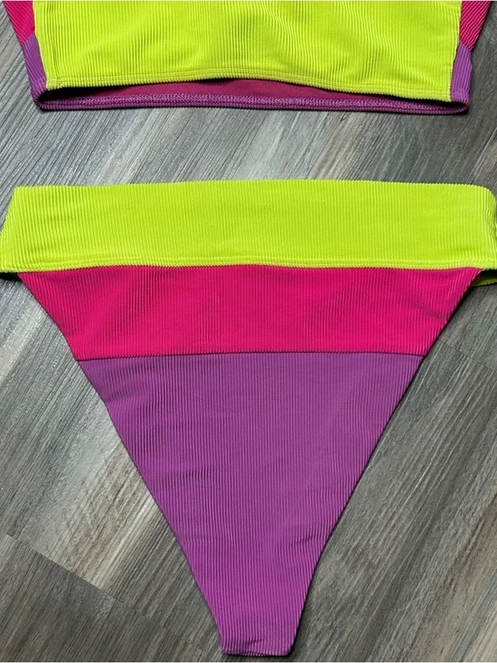 NWOT Beach Riot Ribbed Alexis Riza Bikini - Picture 8 of 16